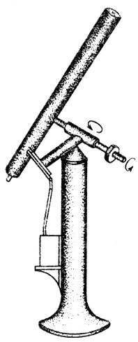 Рис. 5. Параллактическая установка телескопа